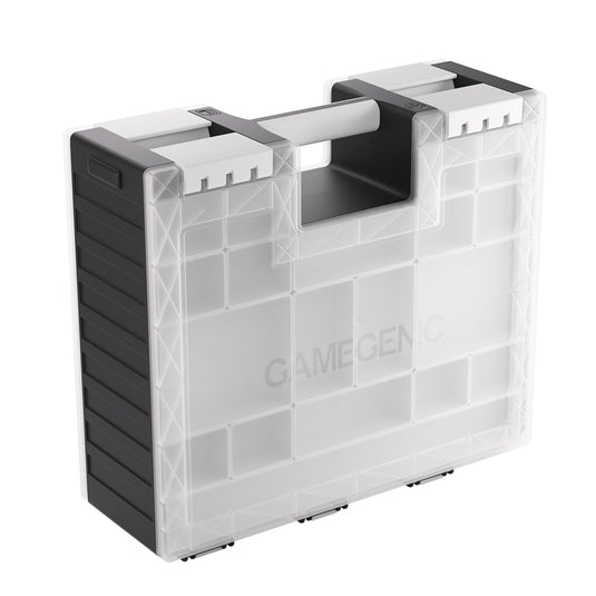 Game Genic Game Castle Black/White/Clear for TCG and CCG - Cobbco