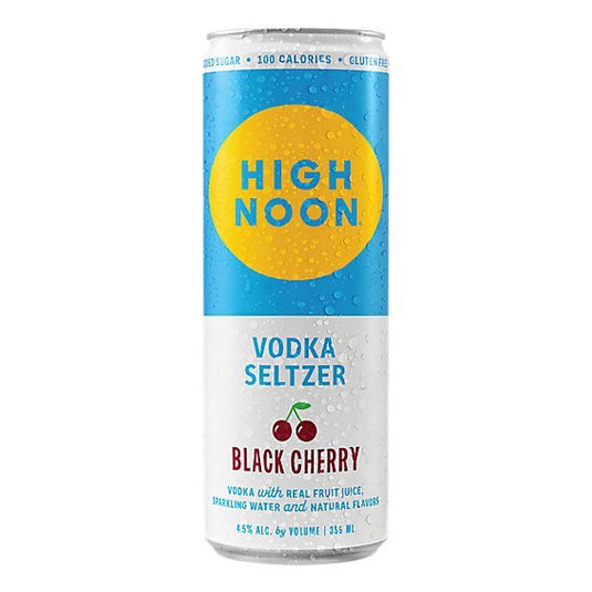High Noon Vodka Seltzer Black Cherry - Cobbco