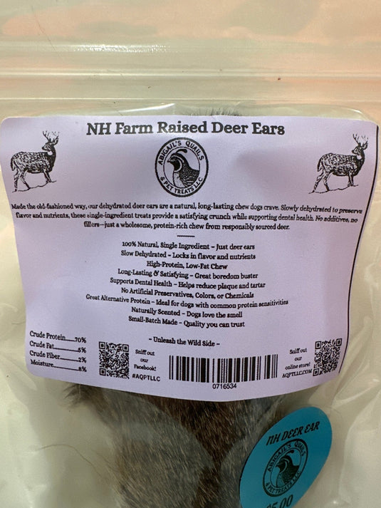 Abigails Deer Ears - Dog Treats - Cobbco