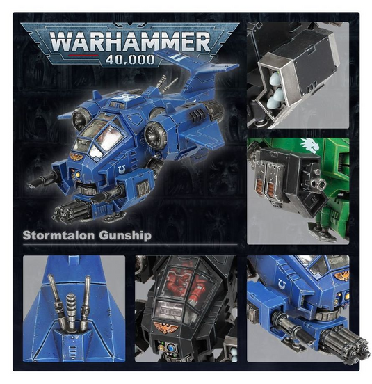 Games Workshop Warhammer 40k Space Marine Stormhawk Interceptor