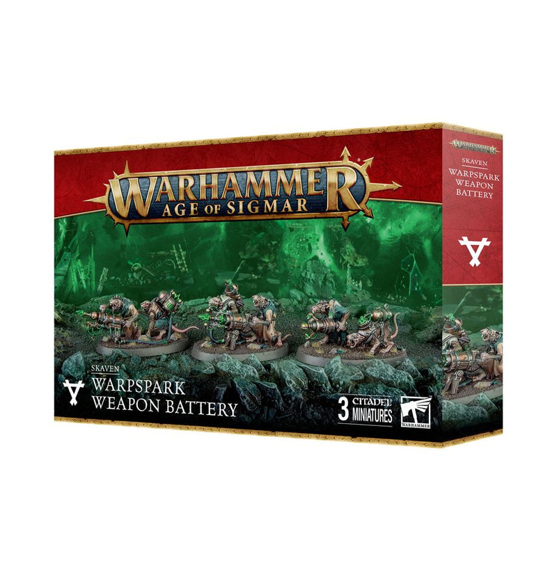 Load image into Gallery viewer, Warhammer Age of Sigmar Skaven Warspark Weapon Battery
