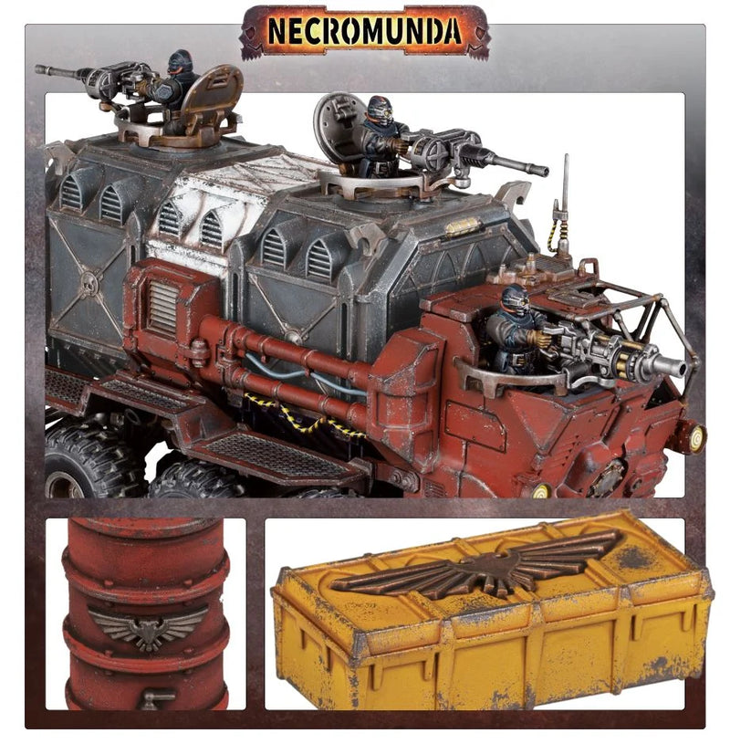 Load image into Gallery viewer, Games Workshop Necromunda Cargo-8 Ridgehauler 301-02
