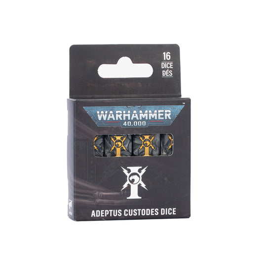 Games Workshop Adeptus Custodes Dice Warhammer 40k