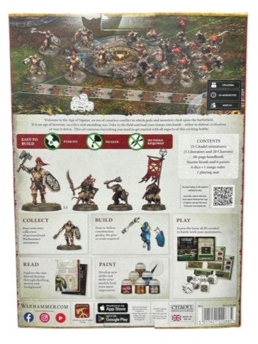 Load image into Gallery viewer, Warhammer Age of Sigmar: Warrior Introductory Set 80-15
