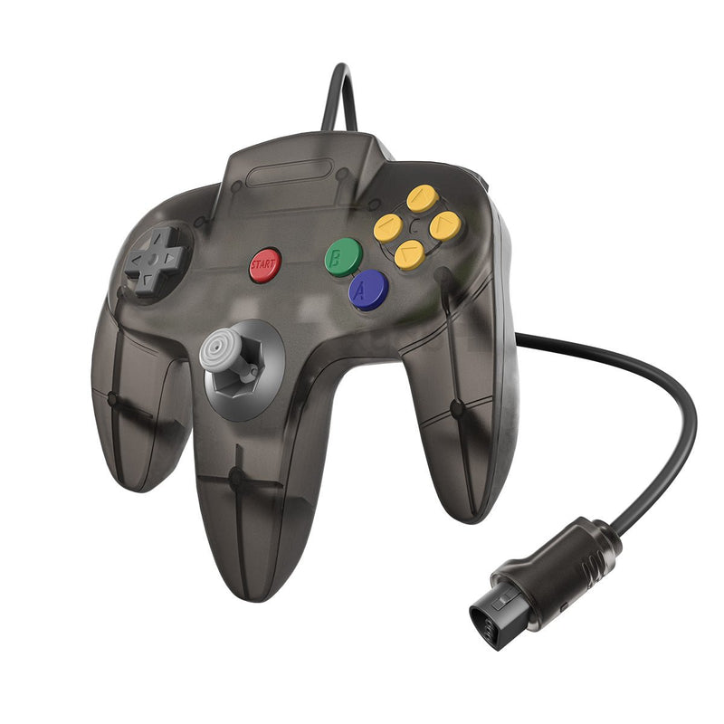 Load image into Gallery viewer, XYAB PROTO64 Wired Controller - Smoke Black for Nintendo N64 - Cobbco
