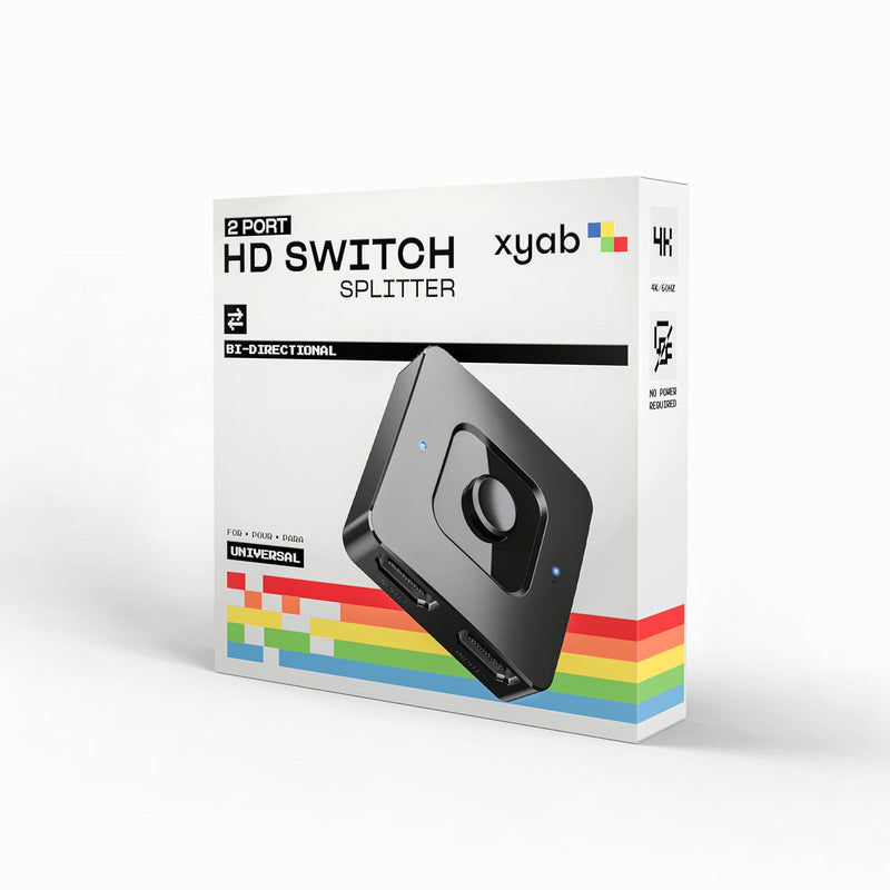 Load image into Gallery viewer, XYAB HD 2 Port Splitter - Bi-Directional Switch &amp; Splitter for HDMI Cables - Cobbco
