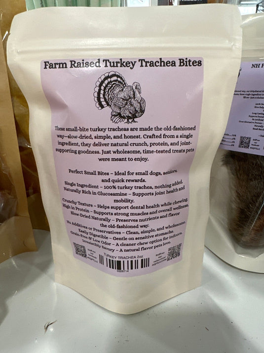Abigails Turkey Tracheas Dog Treat - Cobbco