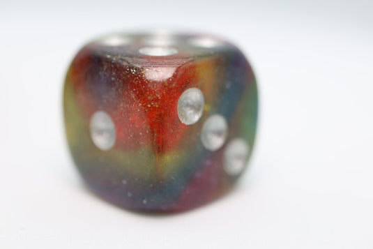 Foam Brain Games 12 D6 Pip Dice - Nebula Glitter FBG2530 - Cobbco