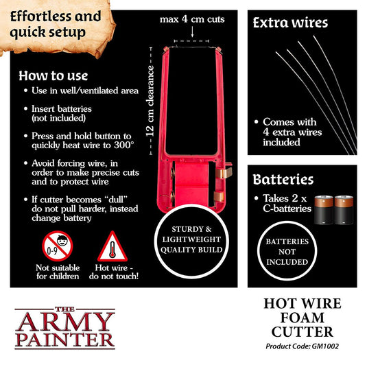 The Army Painter Gamemaster: Hot Wire Foam Cutter GM1002P