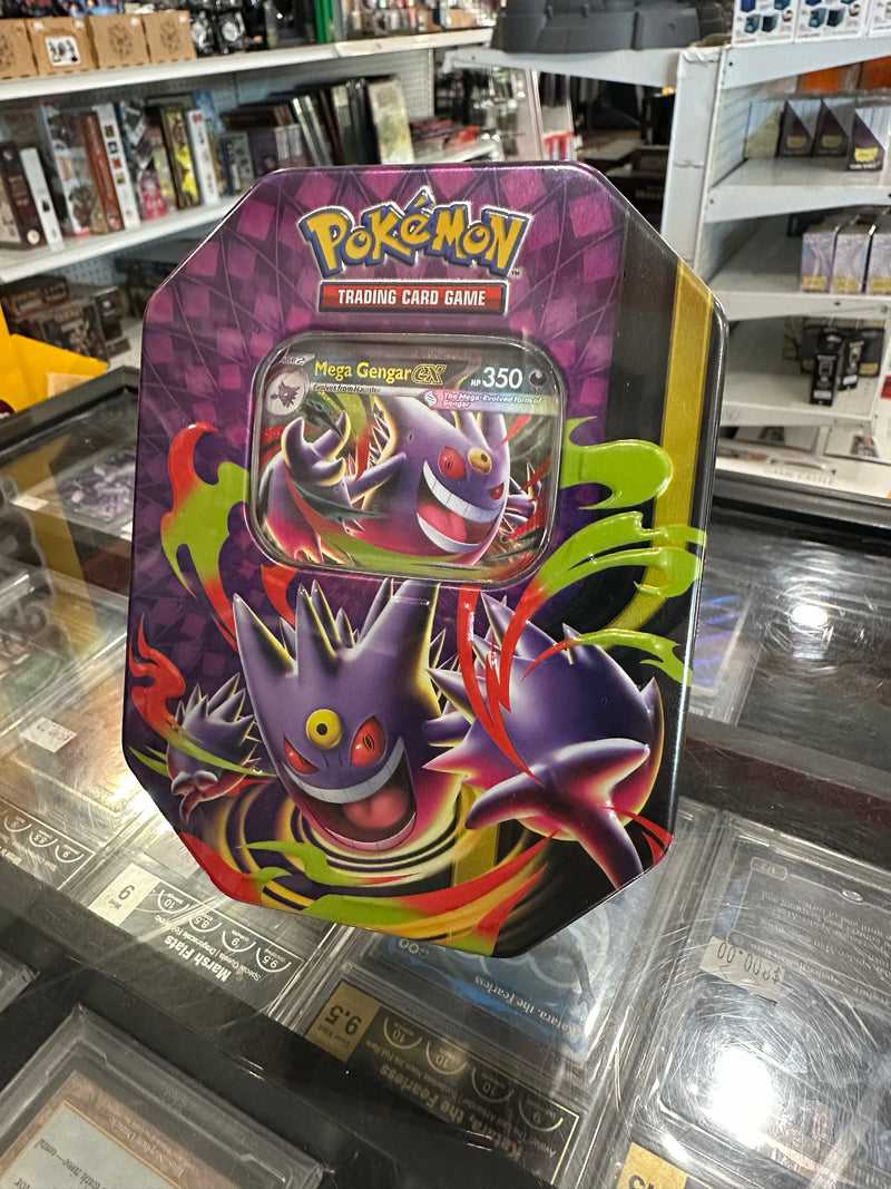 Load image into Gallery viewer, Mega Moonlit Tin [Mega Clefable ex] or [Mega Gengar ex] - Assorted

