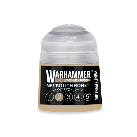 Games Workshop Warhammer Tone Pro Paint Necrolith Bone 2 12Ml - Citadel Acrylic