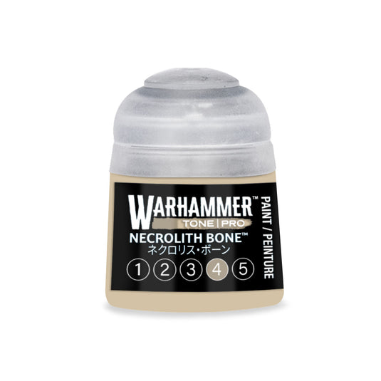 Games Workshop Warhammer Tone Pro Paint Necrolith Bone 4 12Ml - Citadel Acrylic