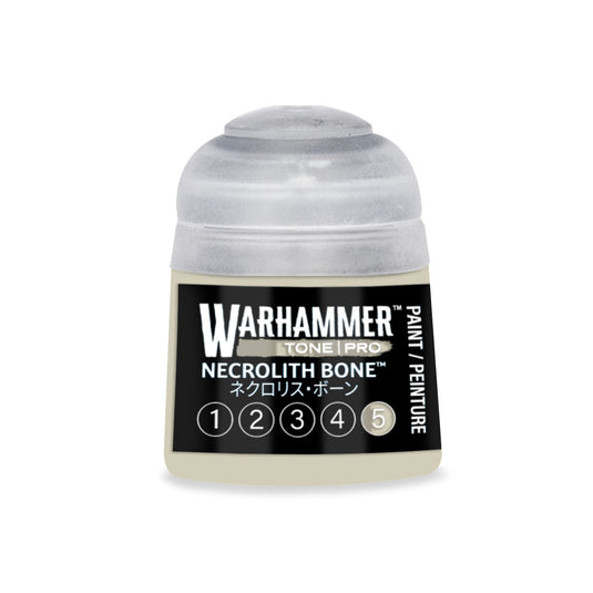 Games Workshop Warhammer Tone Pro Paint Necrolith Bone 5 12Ml - Citadel Acrylic