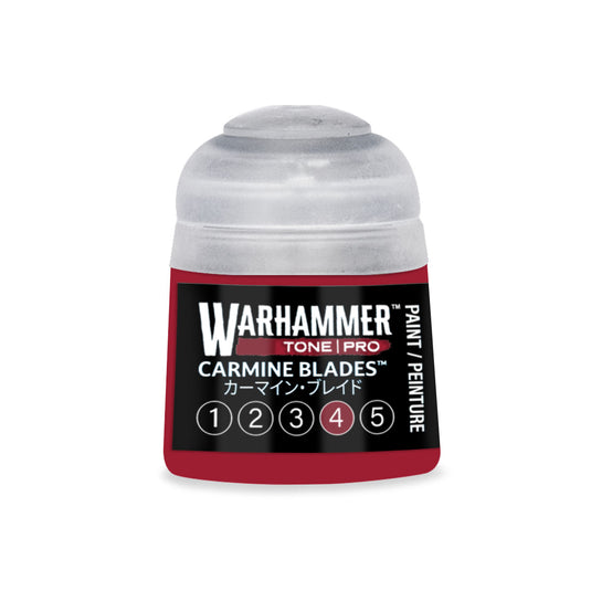 Games Workshop Warhammer Tone Pro Paint Carmine Blades 4 12Ml - Citadel Acrylic