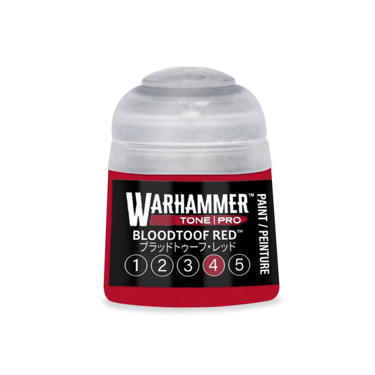 Games Workshop Warhammer Tone Pro Paint Bloodtoof Red 4 12Ml - Citadel Acrylic
