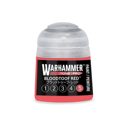 Games Workshop Warhammer Tone Pro Paint Bloodtoof Red 5 12Ml - Citadel Acrylic