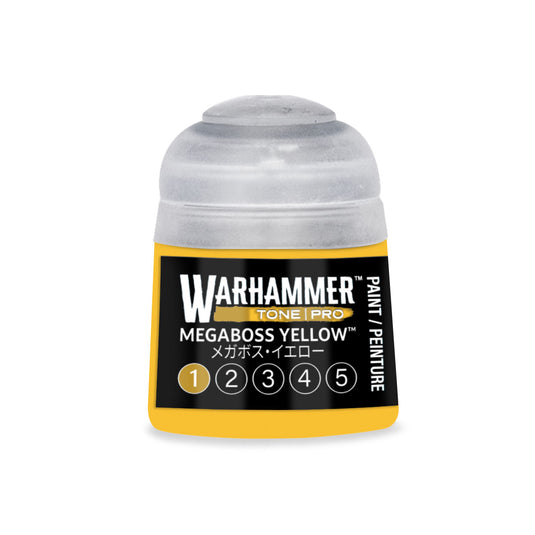 Games Workshop Warhammer Tone Pro Paint Megaboss Yellow 1 12Ml - Citadel Acrylic