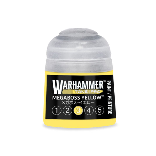 Games Workshop Warhammer Tone Pro Paint Megaboss Yellow 3 12Ml - Citadel Acrylic