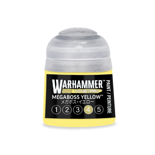 Games Workshop Warhammer Tone Pro Paint Megaboss Yellow 4 12Ml - Citadel Acrylic