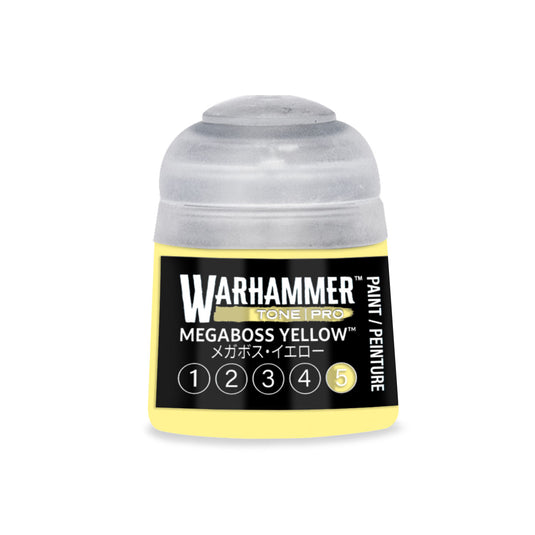 Games Workshop Warhammer Tone Pro Paint Megaboss Yellow 5 12Ml - Citadel Acrylic