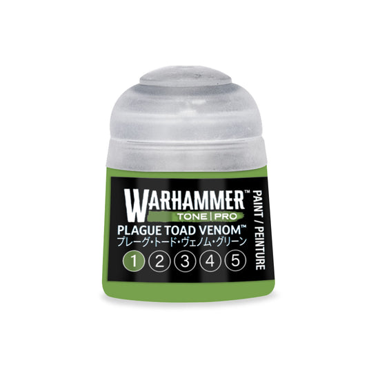Games Workshop Warhammer Tone Pro Paint Plague Toad Venom 1 12Ml - Citadel Acrylic