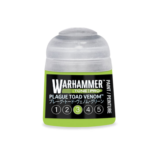 Games Workshop Warhammer Tone Pro Paint Plague Toad Venom 3 12Ml - Citadel Acrylic