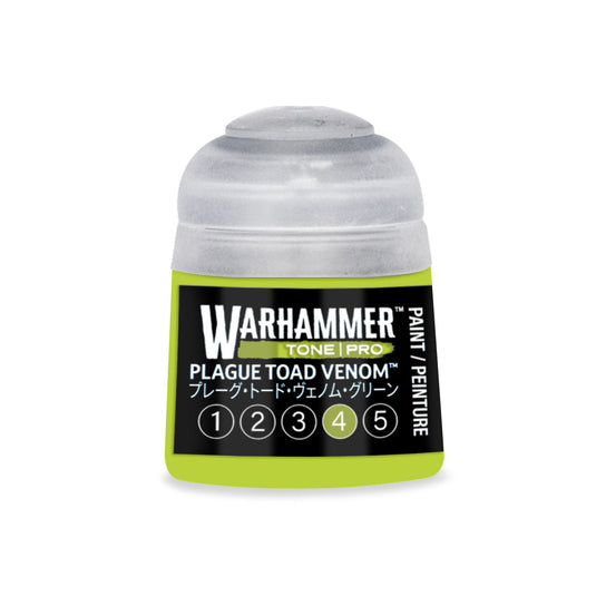 Games Workshop Warhammer Tone Pro Paint Plague Toad Venom 4 12Ml - Citadel Acrylic