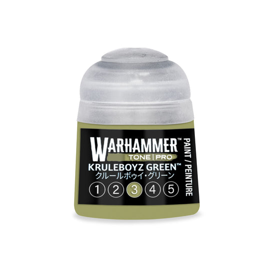 Games Workshop Warhammer Tone Pro Paint Kruleboyz Green 3 12Ml - Citadel Acrylic