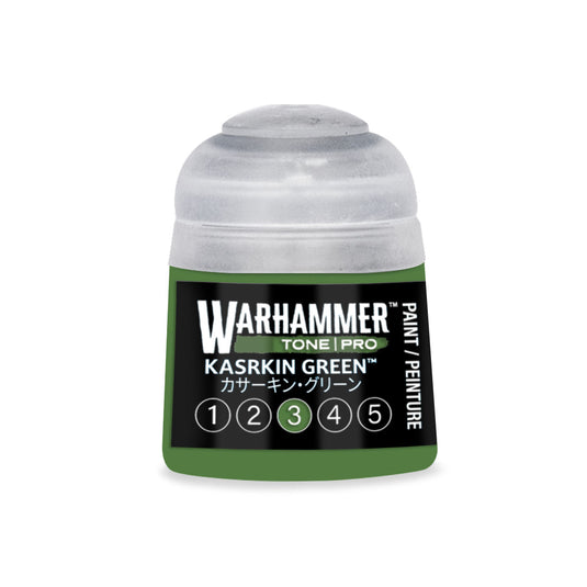 Games Workshop Warhammer Tone Pro Paint Kasrkin Green 3 12Ml - Citadel Acrylic
