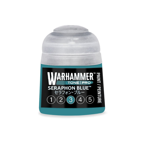 Games Workshop Warhammer Tone Pro Paint Seraphon Blue 3 12Ml - Citadel Acrylic - Cobbco