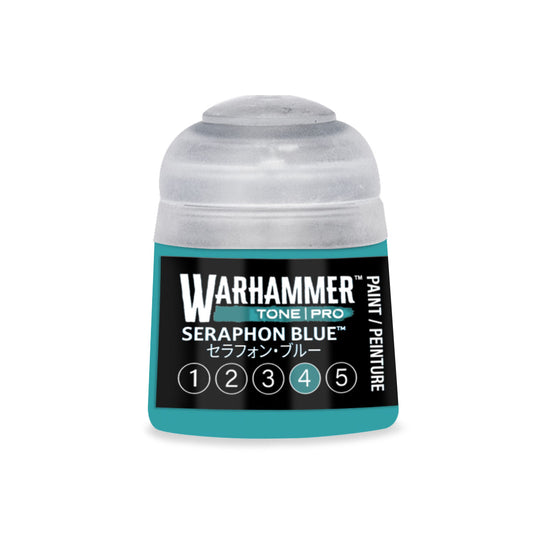 Games Workshop Warhammer Tone Pro Paint Seraphon Blue 4 12Ml - Citadel Acrylic