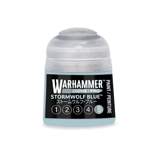 Games Workshop Warhammer Tone Pro Paint Stormwolf Blue 5 12Ml - Citadel Acrylic - Cobbco