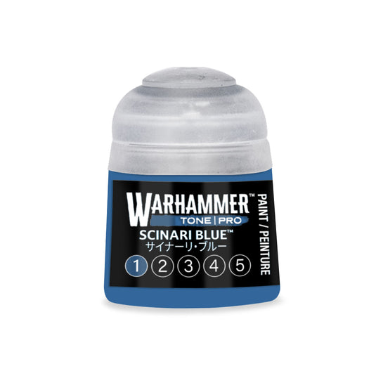 Games Workshop Warhammer Tone Pro Paint Scinari Blue 1 12Ml - Citadel Acrylic