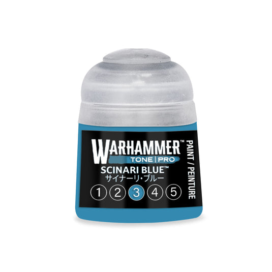 Games Workshop Warhammer Tone Pro Paint Scinari Blue 3 12Ml - Citadel Acrylic