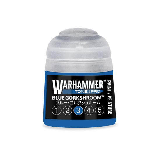 Games Workshop Warhammer Tone Pro Paint Blue Gorkshroom 3 12Ml - Citadel Acrylic