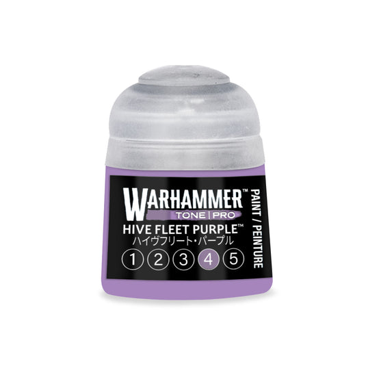 Games Workshop Warhammer Tone Pro Paint Hive Fleet Purple 4 12Ml - Citadel Acrylic - Cobbco