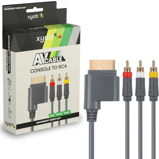 XYAB AV Composite Cable for Microsoft Xbox 360® systems. - Cobbco