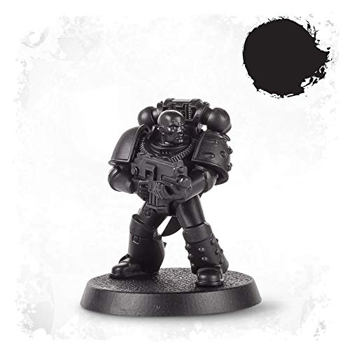 Load image into Gallery viewer, Games Workshop Citadel Spray Paint Chaos Black 9.9 Oz - Cobbco
