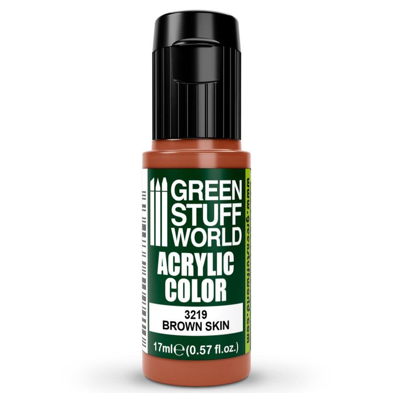 Load image into Gallery viewer, Acrylic Color BROWN SKIN
