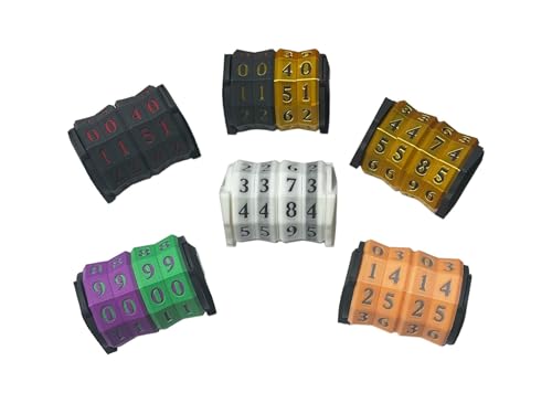 Arena Games Large Spindown Counter for Tracking Counters, Tokens, and Life - MTG CCG Accessory - Cobbco