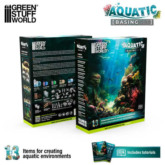 Green Stuff World for Models & Miniatures Basing Set - Aquatic 11641