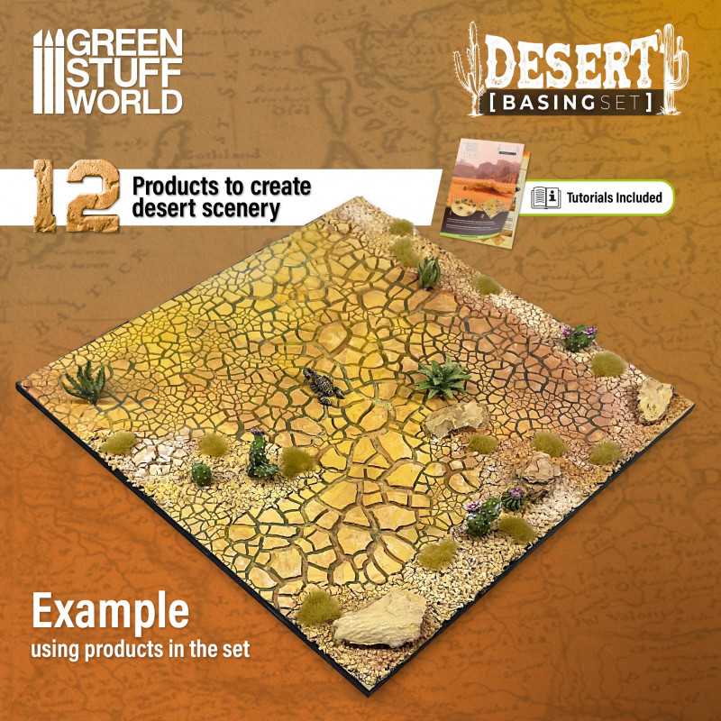 Load image into Gallery viewer, Green Stuff World for Models &amp; Miniatures Basing Set - Desert 11637
