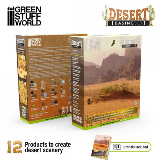 Green Stuff World for Models & Miniatures Basing Set - Desert 11637