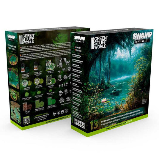 Green Stuff World for Models & Miniatures Basing Set - Swamp 11640