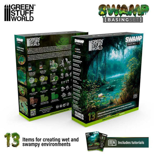 Green Stuff World for Models & Miniatures Basing Set - Swamp 11640