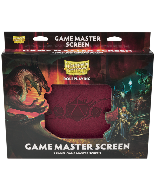 Dragon Shield Game Master Screen - Blood Red AT-50022