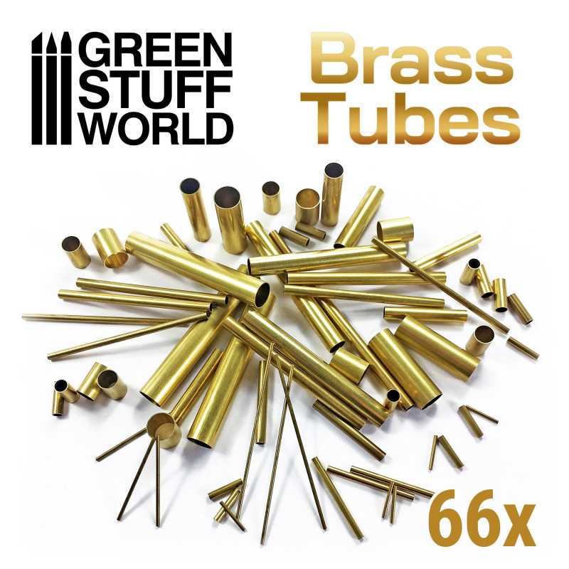 Load image into Gallery viewer, Green Stuff World Brass Tubes Assortment 2555
