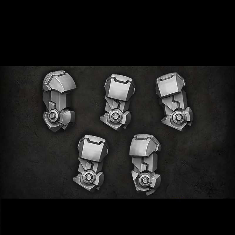 Load image into Gallery viewer, Green Stuff World for Models &amp; Miniatures Puppetswar Basic Striker Arms – Left S343
