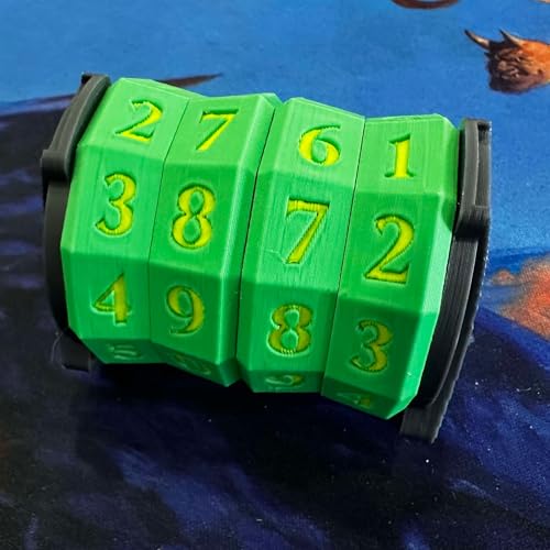 Arena Games Large Spindown Counter for Tracking Counters, Tokens, and Life - MTG CCG Accessory - Cobbco