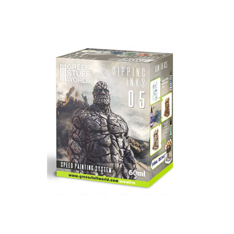 Load image into Gallery viewer, Green Stuff World Paint Set 11697 - Dipping Ink Contrast Paint Collection 05
